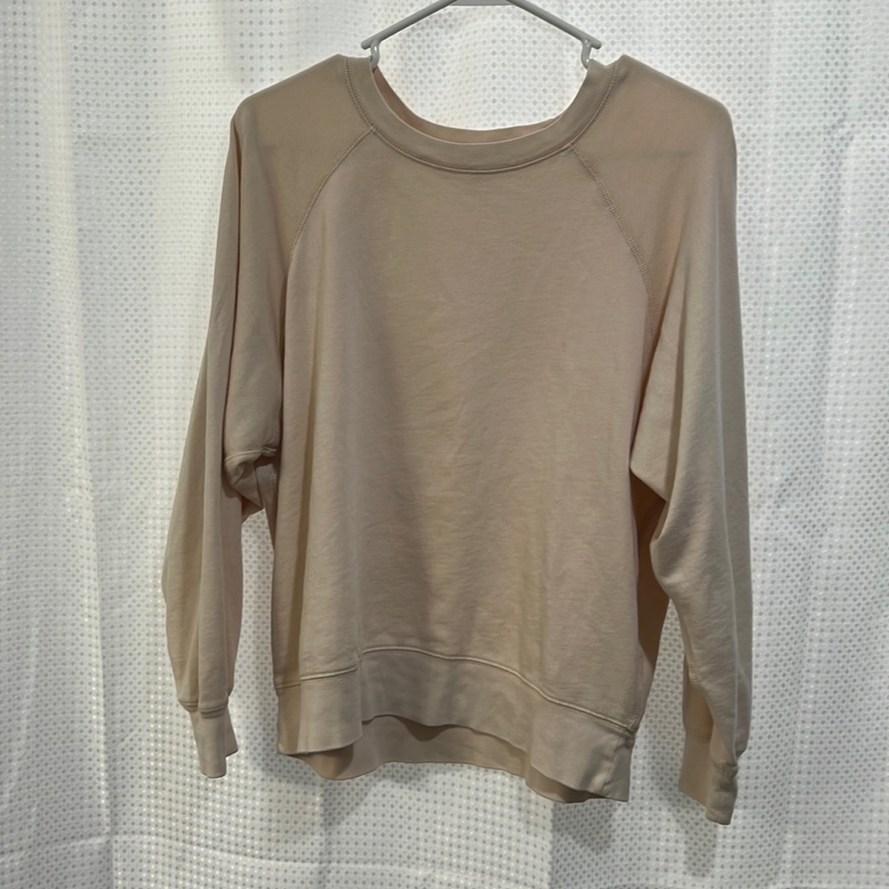 J Crew Sweat, Size S, beige